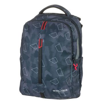 Rucsac scolar, compartiment pentru laptop, elemente reflectorizante, 32x46x20 cm
