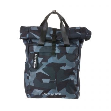 Rucsac Walker Classic Rollup, compartiment laptop, extensibil, multicolor