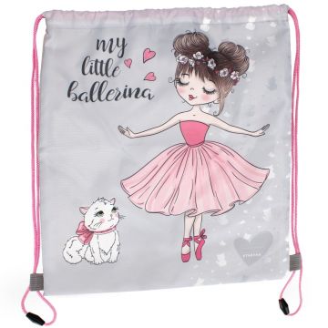Rucsac Starpak, Balerina, Gri