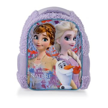 Ghiozdan cu un compartiment Nature is magical, Frozen 2