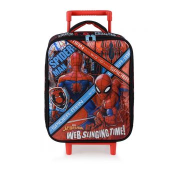 Ghiozdan tip troller cu un compartiment, Spiderman