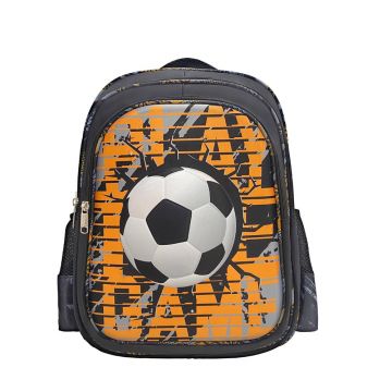 Ghiozdan 3D, 40x32x19.5cm, cu led, Football, S-Cool