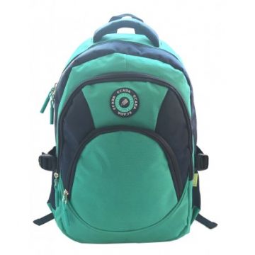 Ghiozdan UNI, 46cm, turcoaz, Ecada