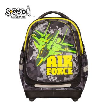 Ghiozdan anatomic, Air Force, 38x39x19.5cm, S-Cool