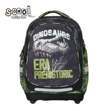 Ghiozdan anatomic, Dino, 38x39x19.5cm, S-Cool