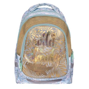 Ghiozdan anatomic-light, compartiment laptop, Wild Beauty, 41x28x21cm, S-Cool