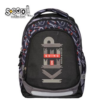 Ghiozdan anatomic, Light Keep Going On, 41x28x21cm , S-Cool